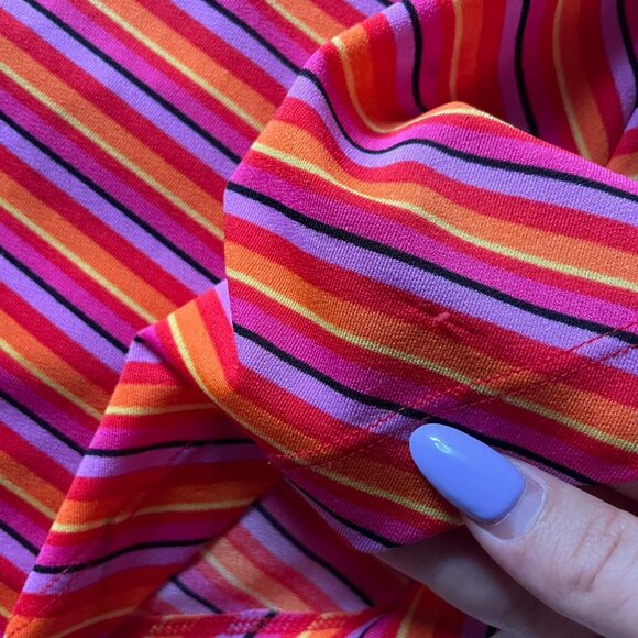 Y2K Vintage Guess Striped Midi Skirt - Picture 8 of 8